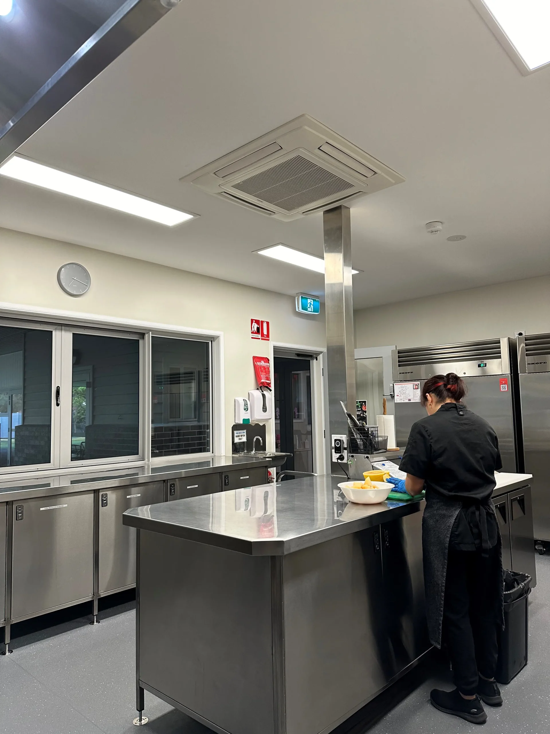 commercial kitchen